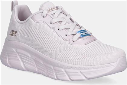 ΑΘΛΗΤΙΚΑ BOBS B FLEX HI ΧΡΩΜΑ: ΜΟΒ, 117385 SKECHERS