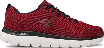 ΑΘΛΗΤΙΚΑ BRISBANE 232057/RDBK ΜΠΟΡΝΤΟ SKECHERS