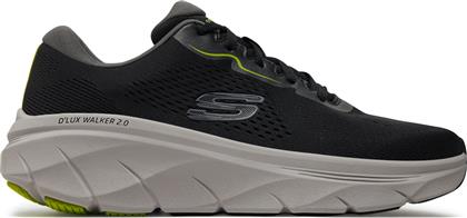 ΑΘΛΗΤΙΚΑ D'LUX WALKER 2.0 232714 ΜΑΥΡΟ SKECHERS