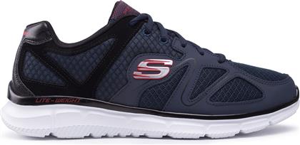 ΑΘΛΗΤΙΚΑ FLASH POINT 58350/NVBK ΣΚΟΥΡΟ ΜΠΛΕ SKECHERS