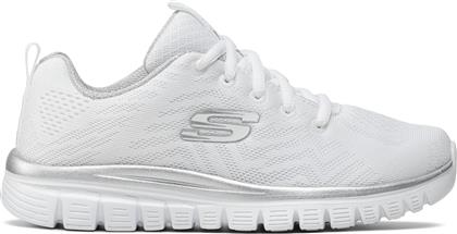 ΑΘΛΗΤΙΚΑ GET CONNECTED 12615/WSL ΛΕΥΚΟ SKECHERS