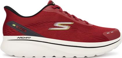 ΑΘΛΗΤΙΚΑ GO WALK ARCH FIT N-JOY 217075 DKRD ΜΠΟΡΝΤΟ SKECHERS