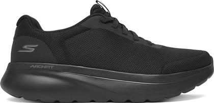 ΑΘΛΗΤΙΚΑ GO WALK ARCH FIT N-JOY 217078 BBK ΜΑΥΡΟ SKECHERS