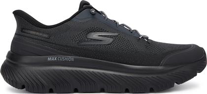 ΑΘΛΗΤΙΚΑ GO WALK MAX CUSHIONING HYPER BURST 217128 BBK ΜΑΥΡΟ SKECHERS
