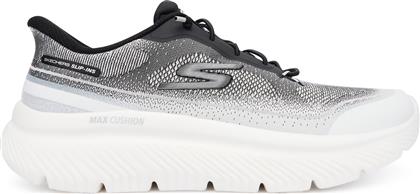 ΑΘΛΗΤΙΚΑ GO WALK MAX CUSHIONING HYPER BURST 217128 WBK ΓΚΡΙ SKECHERS