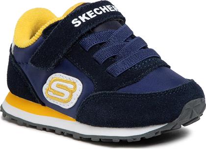 ΑΘΛΗΤΙΚΑ GORVOX 97366N/NVGD ΣΚΟΥΡΟ ΜΠΛΕ SKECHERS