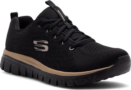 ΑΘΛΗΤΙΚΑ GRACEFUL 12615 BKRG ΜΑΥΡΟ SKECHERS από το EPAPOUTSIA