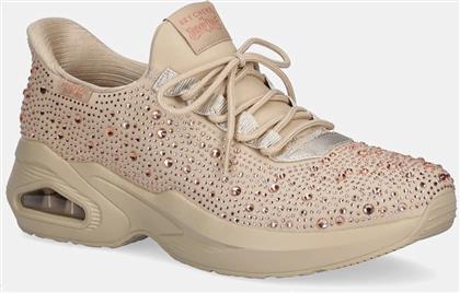 ΑΘΛΗΤΙΚΑ M-UNO - RHINESTONED AIR ΧΡΩΜΑ: ΜΠΕΖ, 186070 SKECHERS