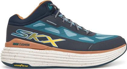ΑΘΛΗΤΙΚΑ MAX CUSHIONING SUSPENSION 129269/NVTL ΣΚΟΥΡΟ ΜΠΛΕ SKECHERS