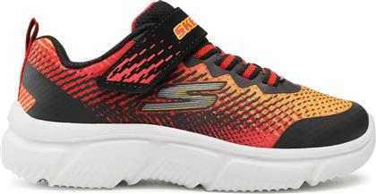 ΑΘΛΗΤΙΚΑ NORVO 405035L/BKRD ΠΟΡΤΟΚΑΛΙ SKECHERS