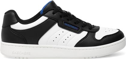 ΑΘΛΗΤΙΚΑ QUICK STREET 405639L BKW ΜΑΥΡΟ SKECHERS