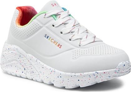 ΑΘΛΗΤΙΚΑ RAINBOW SPECKLE 310456L/WMLT ΛΕΥΚΟ SKECHERS