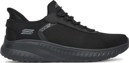 ΑΘΛΗΤΙΚΑ SLIP INS BOBS SPORT SQUAD 118303 BBK ΜΑΥΡΟ SKECHERS