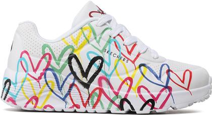 ΑΘΛΗΤΙΚΑ SPREAD THE LOVE 314064L/WMLT ΛΕΥΚΟ SKECHERS από το EPAPOUTSIA