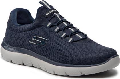 ΑΘΛΗΤΙΚΑ SUMMITS 52811/NVY ΣΚΟΥΡΟ ΜΠΛΕ SKECHERS