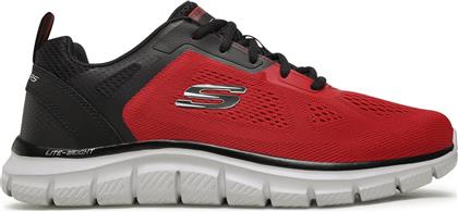 ΑΘΛΗΤΙΚΑ TRACK BROADER 232698/RDBK ΚΟΚΚΙΝΟ SKECHERS