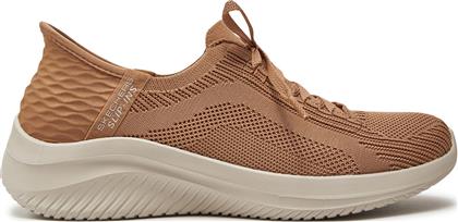 ΑΘΛΗΤΙΚΑ ULTRA FLEX 3.0-BRILLIANT PATH 149710/TAN ΚΑΦΕ SKECHERS