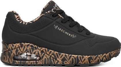 ΑΘΛΗΤΙΚΑ UNO 155506/BKRG ΜΑΥΡΟ SKECHERS