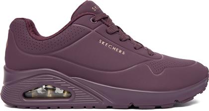 ΑΘΛΗΤΙΚΑ UNO 73690/WINE ΜΠΟΡΝΤΟ SKECHERS