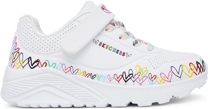 ΑΘΛΗΤΙΚΑ UNO LITE 314091L WMLT ΛΕΥΚΟ SKECHERS