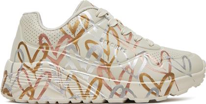 ΑΘΛΗΤΙΚΑ UNO LITE - METALLIC 314067L/NTMT ΛΕΥΚΟ SKECHERS