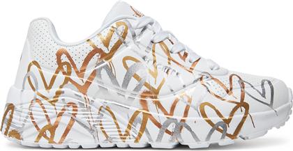 ΑΘΛΗΤΙΚΑ UNO LITE-METALLIC LOVE 314067L/WTGD ΛΕΥΚΟ SKECHERS