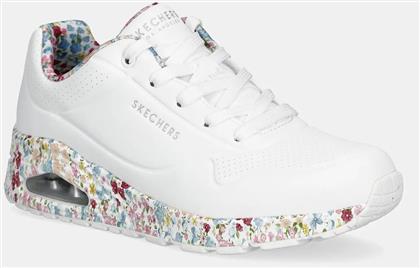 ΑΘΛΗΤΙΚΑ UNO - MAJESTIC GARDEN ΧΡΩΜΑ: ΑΣΠΡΟ, 155583 SKECHERS