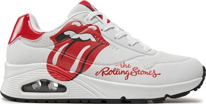 ΑΘΛΗΤΙΚΑ UNO-ROLLING STONES SINGLE 177965 WRD ΛΕΥΚΟ SKECHERS