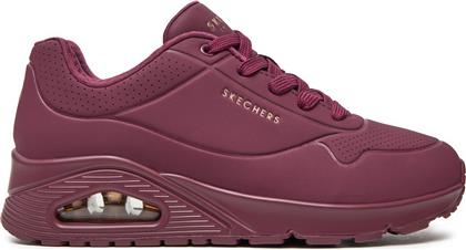 ΑΘΛΗΤΙΚΑ UNO STAND ON AIR 73690/PLUM ΜΠΟΡΝΤΟ SKECHERS