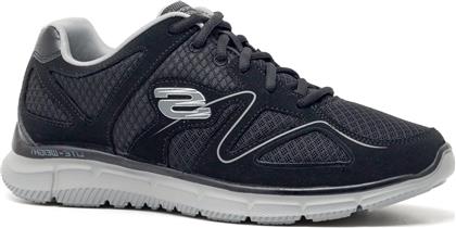 ΑΘΛΗΤΙΚΑ VERSE FLASH POINT 58350 BKGY ΜΑΥΡΟ SKECHERS