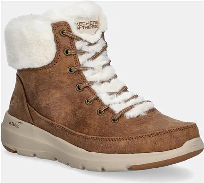 ΜΠΟΤΑΚΙΑ GLACIAL ULTRA WOND ΧΡΩΜΑ: ΚΑΦΕ, 144202 SKECHERS