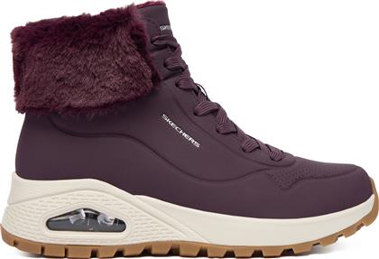 ΜΠΟΤΑΚΙΑ UNO RUGGED 167274/WINE ΜΠΟΡΝΤΟ SKECHERS