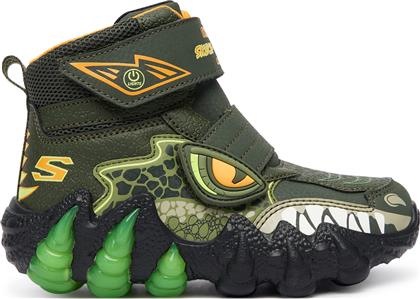 ΜΠΟΤΕΣ ΧΙΟΝΙΟΥ SKECH-O-SAURUS LIGHTS 2.0 400122L OLV ΧΑΚΙ SKECHERS