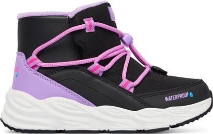 ΜΠΟΤΕΣ ΧΙΟΝΙΟΥ TURBO TREAD 303492L BKMT ΜΑΥΡΟ SKECHERS