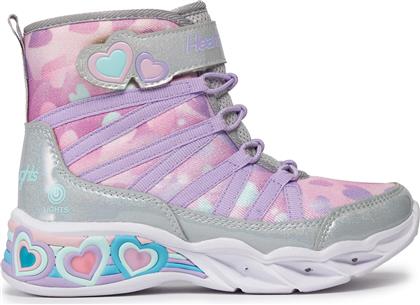 ΜΠΟΤΕΣ SWEETHEART LIGHTS DREAMY LOVE 302667L/SMLT ΑΣΗΜΙ SKECHERS από το EPAPOUTSIA