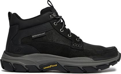 ΜΠΟΤΙΝΙΑ RESPECTED BOSWELL 204454/BLK ΜΑΥΡΟ SKECHERS