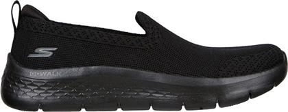 GO WALK FLEX 124957-BBK ΜΑΥΡΟ SKECHERS