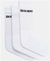 ΚΑΛΤΣΕΣ 3-PACK ΧΡΩΜΑ: ΑΣΠΡΟ, SK41109 SKECHERS