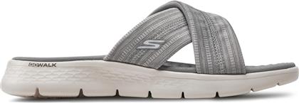 ΠΑΝΤΟΦΛΕΣ GO WALK FLEX SANDAL-IMPRESSED 141420/GRY ΓΚΡΙ SKECHERS