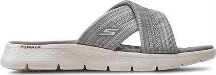 ΠΑΝΤΟΦΛΕΣ GO WALK FLEX SANDAL-IMPRESSED 141420/GRY ΓΚΡΙ SKECHERS