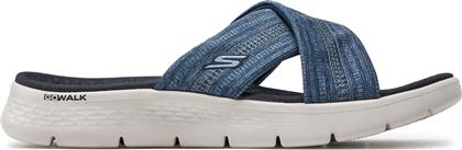 ΠΑΝΤΟΦΛΕΣ GO WALK FLEX SANDAL-IMPRESSED 141420/NVY ΣΚΟΥΡΟ ΜΠΛΕ SKECHERS