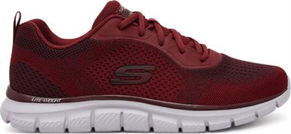 ΠΑΠΟΥΤΣΙΑ ΓΙΑ ΓΥΜΝΑΣΤΗΡΙΟ TRACK - GLENDOR 232699/BURG ΜΠΟΡΝΤΟ SKECHERS