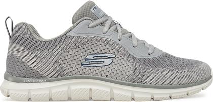 ΠΑΠΟΥΤΣΙΑ ΓΙΑ ΓΥΜΝΑΣΤΗΡΙΟ TRACK - GLENDOR 232699/GRY ΓΚΡΙ SKECHERS