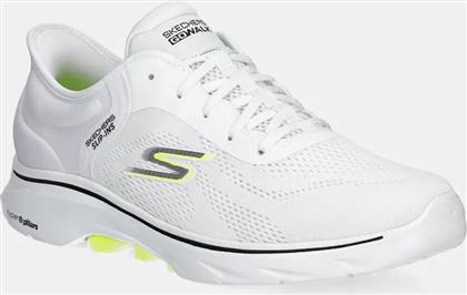 ΠΑΠΟΥΤΣΙΑ ΓΙΑ ΤΡΕΞΙΜΟ GO WALK 7 - VALIN ΧΡΩΜΑ: ΑΣΠΡΟ, 216550 SKECHERS