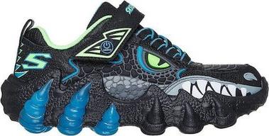 ΠΑΙΔΙΚΑ ΠΑΠΟΥΤΣΙΑ SKECH-O-SAURUS-LIGHTS 2.0 ΓΙΑ ΑΓΟΡΙΑ BLUE (ΜΕΓΕΘΗ 27-35) - ΜΑΥΡΟ SKECHERS