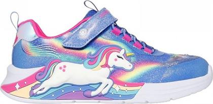 ΠΑΙΔΙΚΑ ΠΑΠΟΥΤΣΙΑ UNICORN CHASER ΓΙΑ ΚΟΡΙΤΣΙΑ BLUE MULTI (ΜΕΓΕΘΗ 27-35) - ΜΠΛΕ SKECHERS