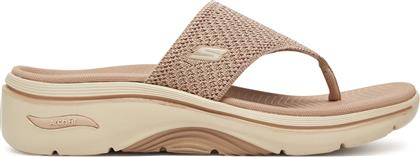 ΣΑΓΙΟΝΑΡΕΣ GO WALK ARCH FIT 2.0 SANDAL-CARRIE 140861/TPE ΜΠΕΖ SKECHERS