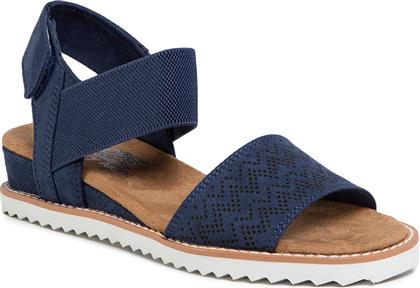 ΣΑΝΔΑΛΙΑ DESERT KISS 31440/NVY ΣΚΟΥΡΟ ΜΠΛΕ SKECHERS