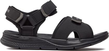 ΣΑΝΔΑΛΙΑ GO CONSISTENT SANDAL-TRIBUTARY 229097/BBK ΜΑΥΡΟ SKECHERS