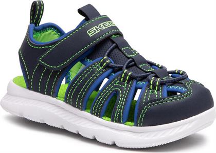 ΣΑΝΔΑΛΙΑ HEAT BLAST 400041L/NVLM ΣΚΟΥΡΟ ΜΠΛΕ SKECHERS